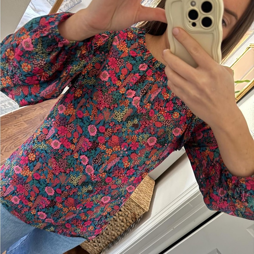 J.Crew Liberty Fabrics Blouse